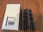 Blu-mol 3/8" 5-1/4" Black Oxide Hss Drill Bit Set ( 6 Pack) New. Price: $12.79.