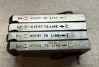 Ridgid 47785 Stainless Steel 1 - 2 Npt Rh Universal Die Set New. Price: $122.50.