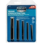 Century Drill & Tool 73215 Square Flute Screw Extractor Set, #1 - #5 New. Price: $20.99.