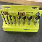 Ryobi A9FS7 Forstner Bit Set Pieces With Hard Case Used. Price: $20.00.