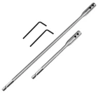 Hotop Pieces 1/4 Drill Bit Set Wood Spade Extension, 6 New. Price: $15.61.