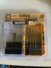 Dewalt #DW1170 18 Pcs Gold Ferrous Pilot Point Drill Bit Set Brand New. Price: $16.99.