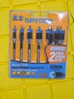 Spyder Stinger Wood Spade Bit Set 8 Pc 11036-2BONUS New. Price: $10.05.