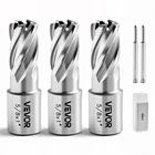 Vevor Annular Cutter Set Mag Drill Bits Kit Pcs Weldon Shank 5/8" Cutting Dia New. Price: $44.59.