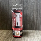 Freud 04-102 Carbide Double Flute Straight Router Bit 3/16 Dia. New. Price: $16.99.