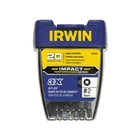 Irwin 1837387 Impact Performance Series Insert Square Drive Bit #2 X 1" (20 Pack New. Price: $16.14.