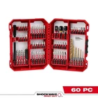Milwaukee Shockwave Impact Duty Alloy Steel Screw Driver Bit Set (60-PIECE) Open. Price: $34.95.