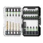 Flex FAM10001-31 31-PIECE Impact Drill & Drive Bit Set W/ Case New. Price: $37.70.