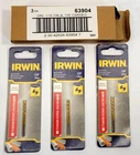 Irwin 63904 1/16" Titanium Drill Bits Set Of (2-PK) Hss High-speed Steel New. Price: $11.81.
