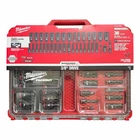 Milwaukee Shockwave 3/8 In. Drive Metric & Sae Deep Well Impact Socket Set 36-PC New. Price: $194.95.
