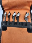 Ridgid 6-PIECE Auger Wood Drill Bit Set 3/8" 1" Hex Shank Missing Used. Price: $17.99.