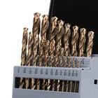 Cobalt Drill For Hardened Steel, M35 High Speed Metal Set 2 New. Price: $54.64.