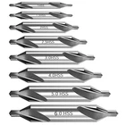 8 Pcs Center Drill Bits Set, Countersink Tools For Lathe Metalworking 60... New. Price: $14.64.