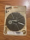 Vintage Disston 5 Disc Rasp Drill Attachment 4743 Usa Nos Sealed New. Price: $20.00.