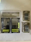 Lot Of 3 Master Mechanic; 28 Pieces: 18+5+5 Bonus Impact Bits In Plastic Case New. Price: $24.99.