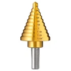 Titanium Step Drill Bit 1/4" To 13/8" For Metal 10 Sizes Hss New. Price: $14.90.