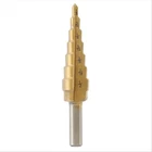 Oem Tools Titanium Step Drill Bit 1/4-1/2" High Speed Steel Two-flute 26533 New. Price: $10.98.