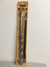 Dewalt DW5219 7/8" X 12" Carbide Tipped Percussion Drill Bit 3-FLAT Shank Pc New. Price: $21.22.