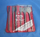 Irwin 6 Piece Auger Bit Speedbor 88-PLUS Set Original Pouch B3 Used. Price: $12.95.