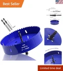 High-speed 6 Inch Hole Saw 1/4 Depth, Perfect For Wood & Plastic Projects New. Price: $24.99.