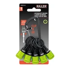 Railer Bit Holder Keychain 5PC - 1/4 Inch Hex Shank Aluminum Small, Green New. Price: $31.99.