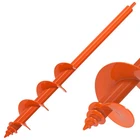 Insaga Auger Drill Bit For Planting 3 X 24'' Threaded Garden Post Hole Dig New. Price: $41.47.