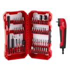 Milwaukee Shockwave Impact Duty Screw Driver Bits 45PC Right Angle Drill Adapter New. Price: $71.16.