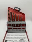 Snap On 10PC Left Hand Screw Extractor & Drill Bit Set New. Price: $150.00.