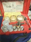Milwaukee 49-22-4066 Bi-metal Heavy Duty 13 Piece Hole Saw Kit Red Usa Used. Price: $39.99.