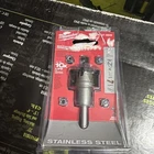 Milwaukee One Piece 7/8" 22MM Carbide Hole Cutter 49-57-8609 New Sealed. Price: $40.00.