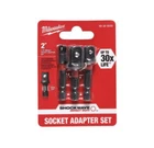 Milwaukee 48-32-5033 3PC Shockwave Impact Duty Socket Adapter Set 1/4 3/8 1/2 New. Price: $14.68.