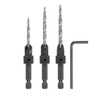 Dewalt Steel Countersink Drill Bit Set (3-PIECE) Open. Price: $13.95.