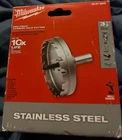Milwaukee 3-1/2" One-piece Carbide Hole Cutter 49-57-8645 New. Price: $79.99.