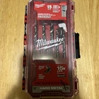 Milwaukee Cobalt Red Helix Drill Bit Set For Drivers (15-PIECE) 48-89-2370 Open. Price: $29.90.