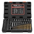 Vevor Screw Set With Drill Bits Easy Out Nut Bolt 54 Pieces New. Price: $59.90.