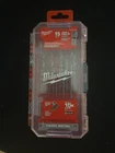 Milwaukee Red Helix 15 Pc Drill Bit Set Cobalt 48-89-2370 New. Price: $39.99.