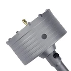 Guicgoc 110MM Concrete Hole Saw Tungsten Carbide Sds Plus Rod For Cement Wall New. Price: $59.18.