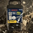 "new" Bosch Inch Insert Torx Bits Pack ITDT20115. Price: $12.99.