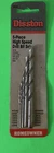 5PC Vintage Disston High Speed Steel Drill Bit Set 1/16, 3/32, 1/8, 3/16, 1/4 New. Price: $13.99.