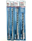 Bosch Blue Granite Hammer Drill Bits 1/4 3/8 1/2 9/16 Carbide Masonry Germany New. Price: $29.99.