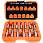 13PCS Screw Extractor Set Multi-spline Easy Out Bolt Kit, Chrome Molyb New. Price: $32.72.