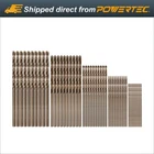 Powertec Cobalt 135-DEGREE Jobber Length Drill Bits 50 Pk (QDB2104) New. Price: $23.99.