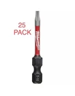 (25 Pack) Milwaukee 48-32-4182 T10 Torx Shockwave In. Power Bit New. Price: $21.95.