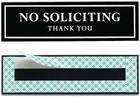 Kubik Letters No Soliciting Sign For House Front Door, Silication Solicitatio New. Price: $14.54.