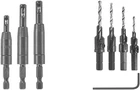 CC2430 3-PIECE Clic-change 1/4 In. Self-centering Drill Bit Assorted Set & SP515 New. Price: $79.87.