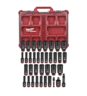 Milwaukee 49-66-6805 Shockwave Impact Duty Socket 3/8" Drive 36-PC Packout Set New. Price: $138.00.