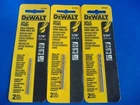 Lot Of Six Piece Dewalt High Speed Steel Drill Bits DW1904 DW1905 New. Price: $6.99.