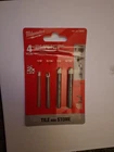 Milwaukee 48-20-8998 Piece Tile And Natural Stone Drill Bit Set New. Price: $14.33.