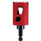 Morse MHSA20C/TAC20 Hole Saw, 1-1/4 Dia, 1-15/16 Cutting, 3/8 Arbor, New. Price: $25.50.