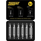Gifts For Men,thosaf Damaged Screw Extractor 5 Count (pack Of 1), Silver New. Price: $26.66.